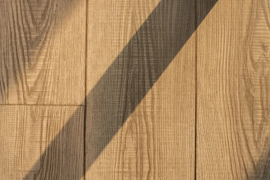 Wide-plank engineered hardwood floor